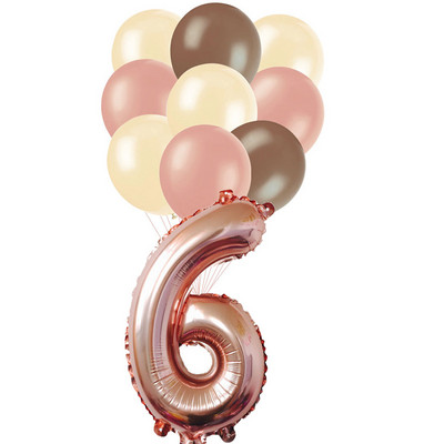 Boho Rainbow Dekoracije za rođendansku proslavu Pribor za jelo Tematske zastavice Prekrivači za torte Balonski vijenac za Baby Shower potrepštine za zabavu