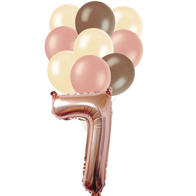 Boho Rainbow Dekoracije za rođendansku proslavu Pribor za jelo Tematske zastavice Prekrivači za torte Balonski vijenac za Baby Shower potrepštine za zabavu