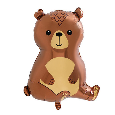 Meža dzīvnieki Woodland Party Vienreizlietojamie trauki Izvelkam karogu Lapsa Vāvere Džungļu safari ballīte Daudz laimes dzimšanas dienā ballītes dekors bērniem