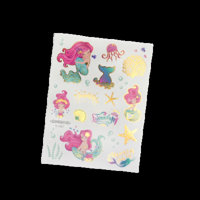 Posuđe za jelo za jednokratnu zabavu u stilu sirene, kreativni tanjuri s repom sirene pod morem, šalice za djevojke, ukrasi za proslavu prvog rođendana