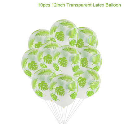 Hawaii kilpkonna lehtede tass Õnnelik troopiline Hawaii Aloha suvise sünnipäevapeo sisustus Džunglisafari Luau pulmatarbed