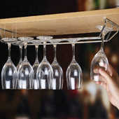 35 cm seinale kinnitatav veiniklaasihoidja Kvaliteetne hoiurest Köögikapi korraldaja roostevabast terasest baari riidepuu riiul