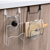 Keptuvės dangtis laikymo lentyna, montuojama ant durų