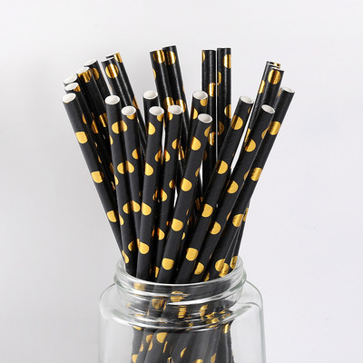 10 τμχ Επιτραπέζιο σκεύος μιας χρήσης Bronzing 18x18cm Χάρτινα πιάτα 250ml Κύπελλο Πάρτυ για Γενέθλια Προμήθειες Μπομπονιέρες Γάμου Επετείου