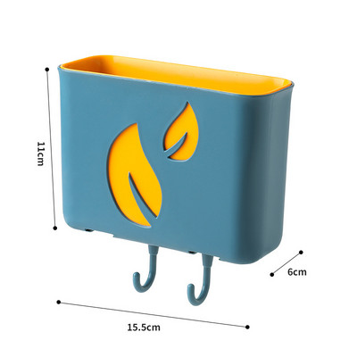 Bețișoare noi, montate pe perete, linguriță, suport pentru prosoape, raft de depozitare din plastic, veselă, suport de uscare, cârlige, accesorii de bucătărie