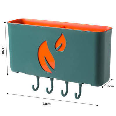 Bețișoare noi, montate pe perete, linguriță, suport pentru prosoape, raft de depozitare din plastic, veselă, suport de uscare, cârlige, accesorii de bucătărie