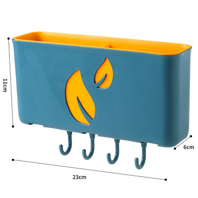 Bețișoare noi, montate pe perete, linguriță, suport pentru prosoape, raft de depozitare din plastic, veselă, suport de uscare, cârlige, accesorii de bucătărie