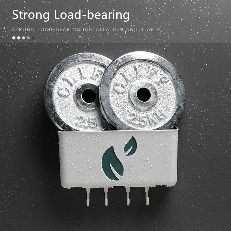 Bețișoare noi, montate pe perete, linguriță, suport pentru prosoape, raft de depozitare din plastic, veselă, suport de uscare, cârlige, accesorii de bucătărie