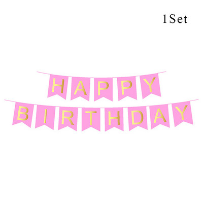 Accesorii de decorare pentru petrecerea de ziua de naștere preferate pentru copii Veselă de unică folosință/farfurie/cană/furculiță/pentru Baby Shower băiat fată 1 an ding Dec