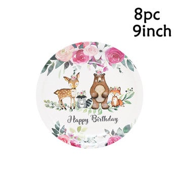 Wild One επιτραπέζια διακόσμηση Animal Party Decor One 1st Birthday Party Decor Kids Safari Woodland Forest Theme Jungle Animal Decor