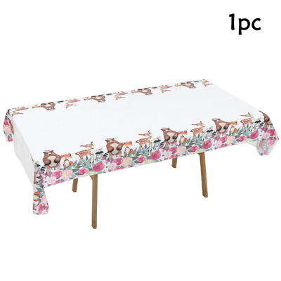 Wild One Posuđe Animal Party Decor Party One 1st Birthday Party Decor Kids Safari Woodland Forest Theme Jungle Animal Decor