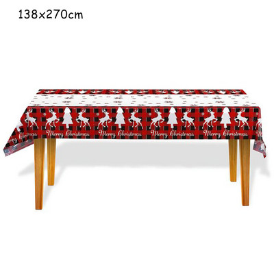 Χριστουγεννιάτικο Σετ σερβίτσιο μιας χρήσης για χριστουγεννιάτικο πάρτι Χριστουγεννιάτικη διακόσμηση για το σπίτι 2023 Navidad