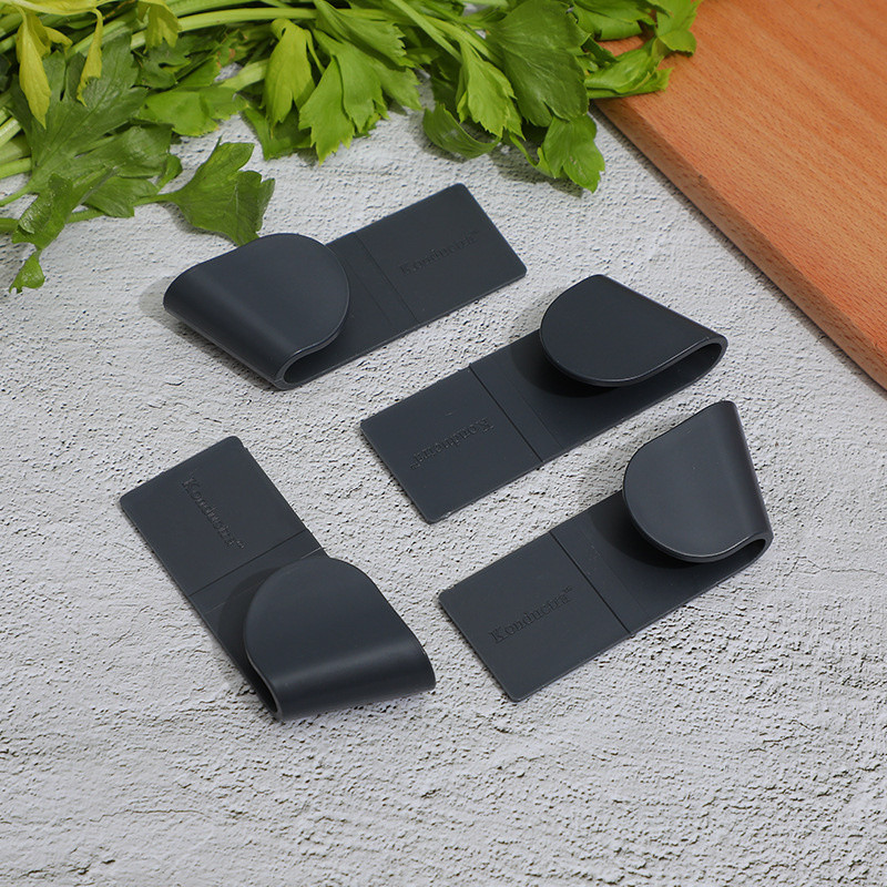 2/4/6 tk Potikaane hoidik Seinale paigaldatav rippuv hoidik Pannipoti kaane riiuli poti kaanehoidja Kodune hoiustamisrest lõikelaua korraldaja