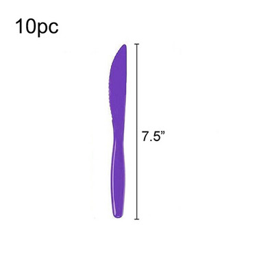 Lilla ühevärviline peokomplekt ühekordselt kasutatav plastikust taldrikutass Laudlina Sünnipäevapeo pulmakaunistus 10 inimesele täiskasvanute tarvikud