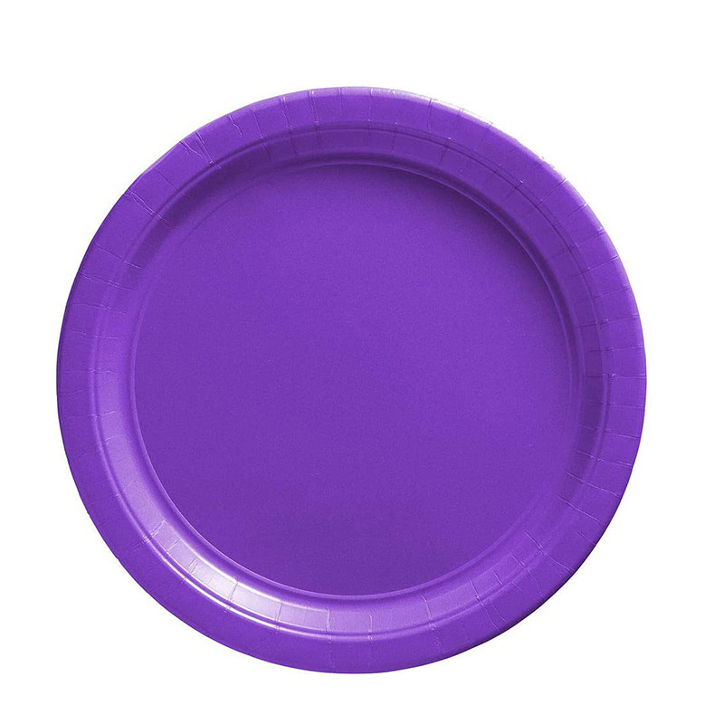 Lilla ühevärviline peokomplekt ühekordselt kasutatav plastikust taldrikutass Laudlina Sünnipäevapeo pulmakaunistus 10 inimesele täiskasvanute tarvikud