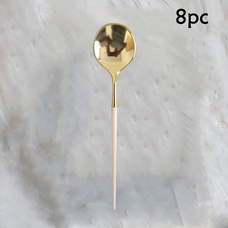 Loominguline 8 külalist Valged ühekordsed lauanõud Kuldse servaga ruudukujulised taldrikud Tassid Pulmateenindus Palju õnne sünnipäevaks peo kujundus lapsed täiskasvanud