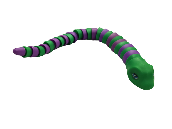Играчка Fidget, Змия, Пластмасова, 30 см
