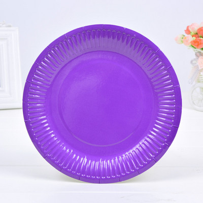 Pure Colour Party Jednokratne papirnate čaše Šalica za sok DIY dekoracija Baby Tuš dječji rođendan Vjenčanje piknik pribor za jelo