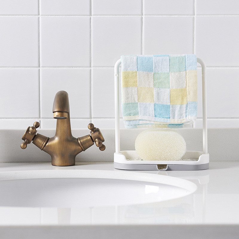 1PC Ručnik Spužva Držači za odvod Kuhinjski držači krpa Stalak za vješanje Polica za sapun Naprava Stolni sudoper Organizator Dodaci