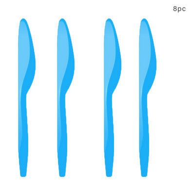 Zili balta sniegpārsla Vienreizlietojamie trauki Gaiši zili šķīvju krūze Bērnu meitenes Daudz laimes dzimšanas dienā ballīšu piederumi Ziemassvētku rotājumi mājām