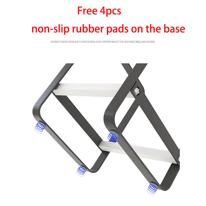 Kuhinjski pladnjevi Police za ormariće Neklizajući podebljani pladnjevi Zdjele Stalak za pohranu posuđa Držač poklopca za stolni ormarić Polica za organizatore