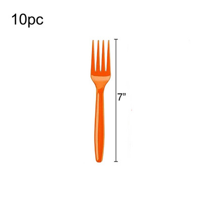 Narančasti set za zabavu Jednokratni plastični tanjur Čaša i salvete Posuđe Dekoracija za rođendansku zabavu Baby Shower Božićna svadbena zabava