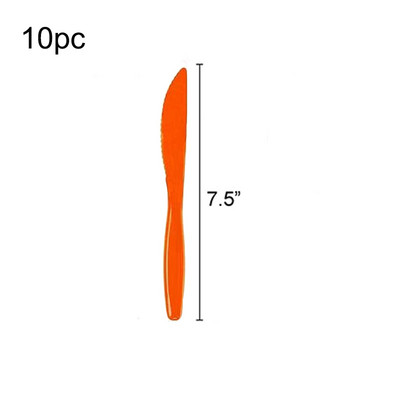 Narančasti set za zabavu Jednokratni plastični tanjur Čaša i salvete Posuđe Dekoracija za rođendansku zabavu Baby Shower Božićna svadbena zabava