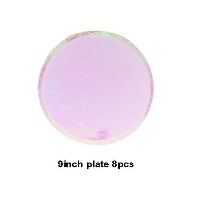 Ružičasti snježni ukrasi Papirnati tanjuri Šalice Transparenti Salvete Baloni Božić Nova godina Rođendan Vjenčanje Baby Shower Oprema za zabavu