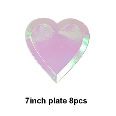 Ružičasti snježni ukrasi Papirnati tanjuri Šalice Transparenti Salvete Baloni Božić Nova godina Rođendan Vjenčanje Baby Shower Oprema za zabavu