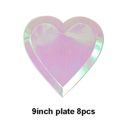 Ružičasti snježni ukrasi Papirnati tanjuri Šalice Transparenti Salvete Baloni Božić Nova godina Rođendan Vjenčanje Baby Shower Oprema za zabavu