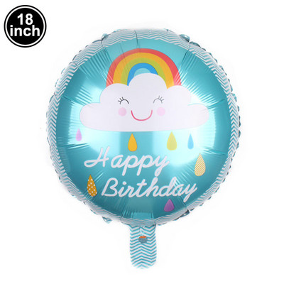 Gimtadienio vaivorykštės vakarėlis Staltiesė Banner Lėkštės Puodeliai Servetėlės Šiaudiniai Mergaitei Vienaragiui Vakarėlio reikmenys Vasaros baseino vakarėlio dekoracijos