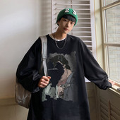 Uue mudeli värvitrükiga meeste pluus