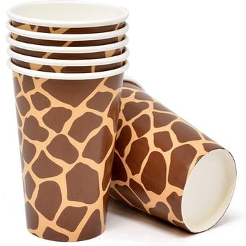 Jungle Forest Zoo Animal Print Supplies Party Set Χαρτοπετσέτα Διακόσμηση δίσκου για σαφάρι Χρόνια πολλά Διακόσμηση πάρτι για παιδιά Δώρα για αγόρια