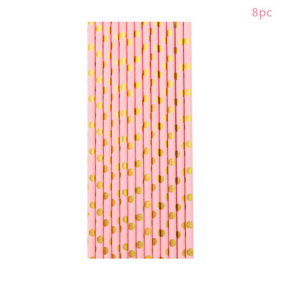 Ružičasta kruna Sretan rođendan Jednokratni set posuđa Sretan rođendan Salvete Tanjuri Djevojke Sretan rođendan Dekoracija za zabavu Ružičasti rođendan