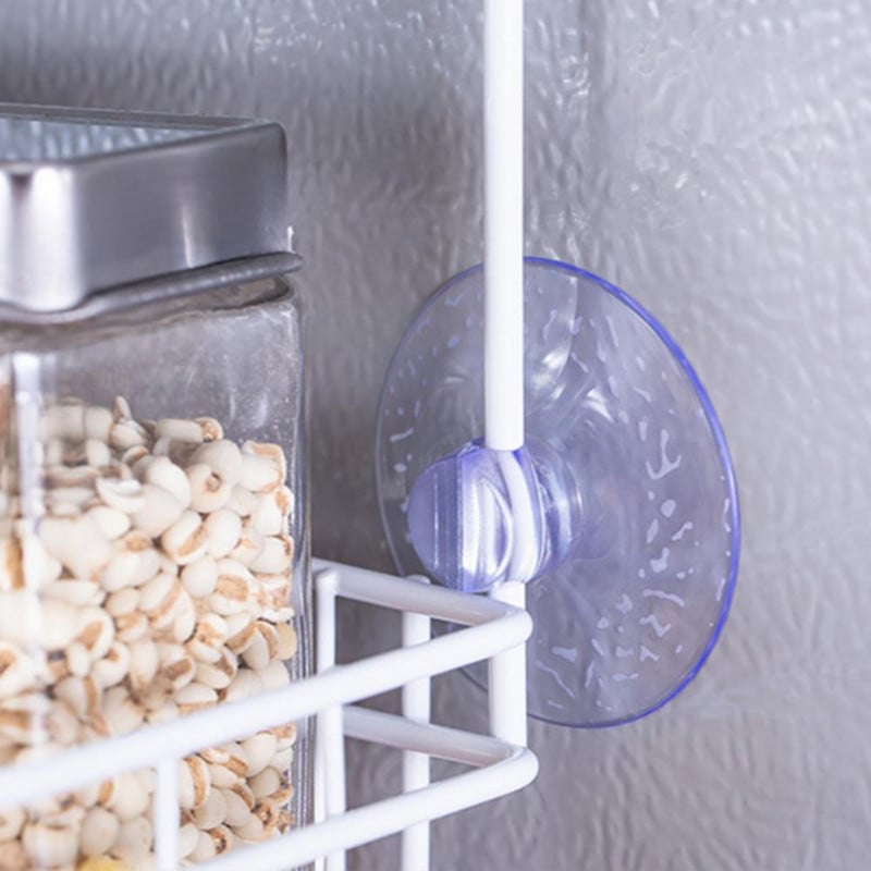 Virš durų Daugiafunkcis šaldytuvo sieninis laikymo stovas Daugiasluoksnė virtuvės lentyna rankšluosčių buteliuko prieskonių laikiklis Organizatorius virtuvės prietaisai