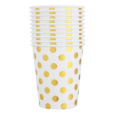 10 buc/lot cești de hârtie de unică folosință pentru petrecere, ceașcă cu suc, decorare DIY, pentru baby shower, copii, ziua de naștere, nuntă, picnic, aprovizionare cu veselă