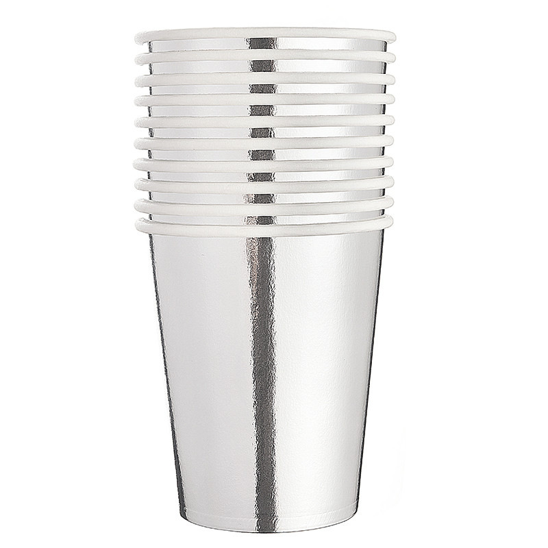 10 buc/lot cești de hârtie de unică folosință pentru petrecere, ceașcă cu suc, decorare DIY, pentru baby shower, copii, ziua de naștere, nuntă, picnic, aprovizionare cu veselă