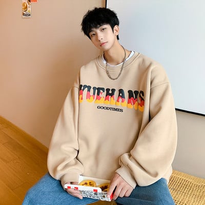 Ležerna muška bluza s printom