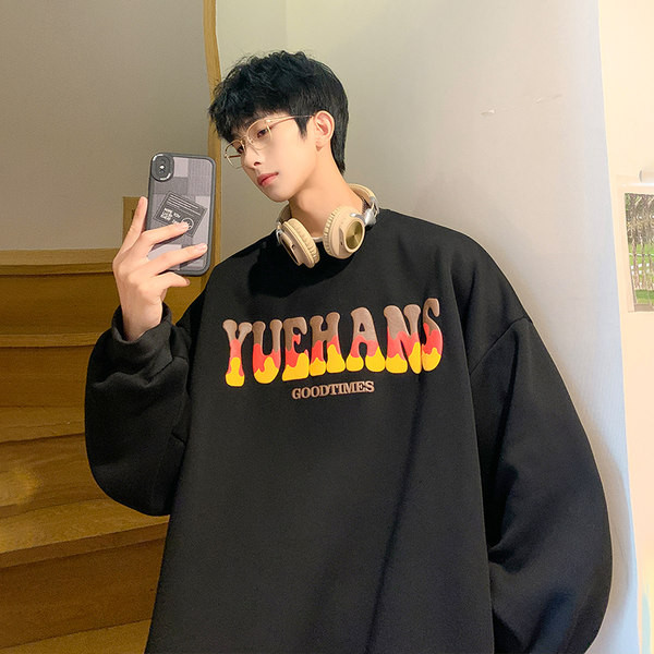 Ležerna muška bluza s printom