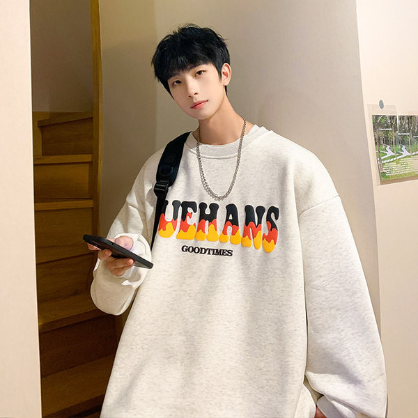 Ležerna muška bluza s printom