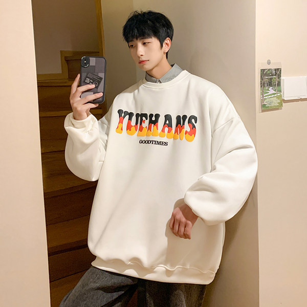 Ležerna muška bluza s printom