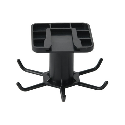 Χωρίς διάτρηση Περιστρεφόμενος γάντζος Organizer κρεμάστρα τοίχου ράφι στεγνώματος πιάτων για καπάκι Αξεσουάρ κουζίνας Ράφι ντουλάπι αποθήκευσης