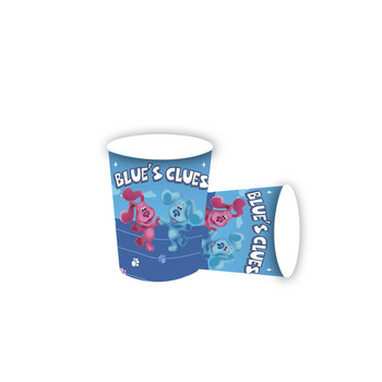 Blues Clues Тематична декорация за парти за рожден ден Консумативи Синьо петнисто куче Хартиени чаши Салфетки за чинии Baby Shower Балони Сувенири за деца