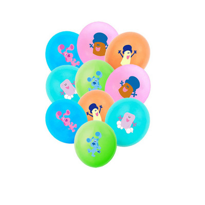 Blues Clues téma Születésnapi party dekorációs kellékek Kék foltos kutya papírpohár tányér szalvéták Babazuhany léggömbök Gyerekkedvezmények