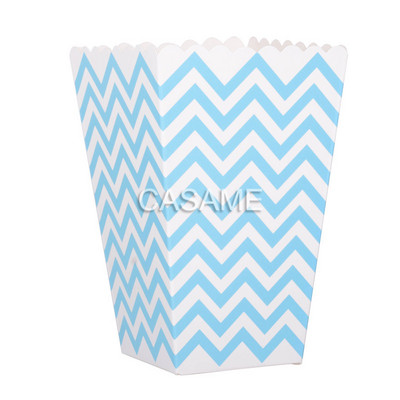 Party Papirnate kutije za kokice Rose gold Pop Corn Candy Sanck Favor Bag Božićno vjenčanje Dekoracija za dječju rođendansku zabavu