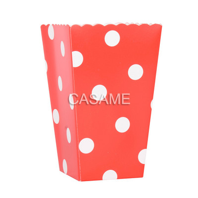 Party Papirnate kutije za kokice Rose gold Pop Corn Candy Sanck Favor Bag Božićno vjenčanje Dekoracija za dječju rođendansku zabavu