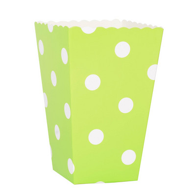 Party Papirnate kutije za kokice Rose gold Pop Corn Candy Sanck Favor Bag Božićno vjenčanje Dekoracija za dječju rođendansku zabavu