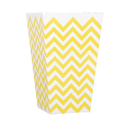 Party Papirnate kutije za kokice Rose gold Pop Corn Candy Sanck Favor Bag Božićno vjenčanje Dekoracija za dječju rođendansku zabavu