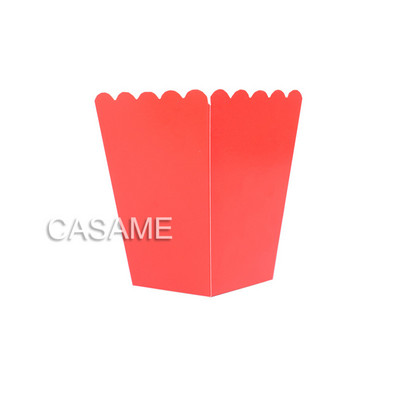 Party Papirnate kutije za kokice Rose gold Pop Corn Candy Sanck Favor Bag Božićno vjenčanje Dekoracija za dječju rođendansku zabavu