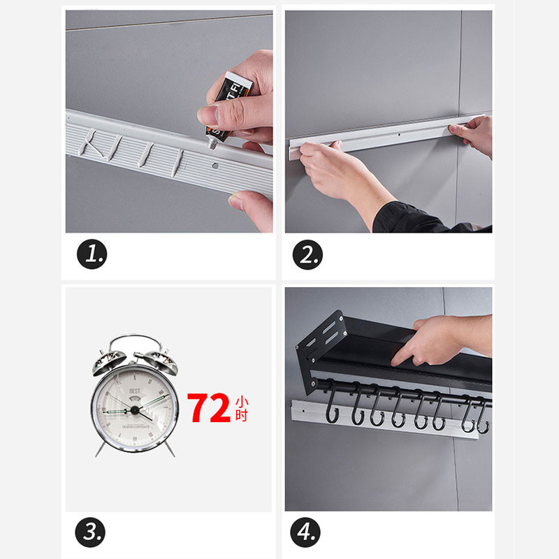 Valgomojo pagaliuko laikiklis Stalo reikmenų organizatorius lentyna Ant sienos montuojamas daugiafunkcis šaukštas laikymo dėžutės reikmenys virtuvės namų aksesuarams